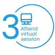 Attend your first virtual session